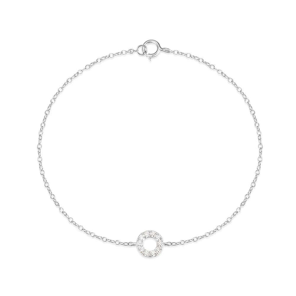 Femmique Grace & Shine Cross Bracelet - 18K Gold